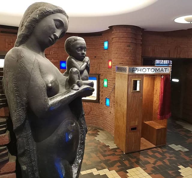 Dauerhafte Fotokabinen-Aufstellung